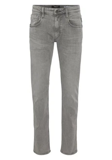 Replay Slim-fit Jeans ANBASS HYPERFLEX BIO Hellgrau/Grau