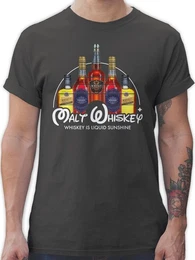 T-Shirt Malt Whiskey Party & Alkohol Herren