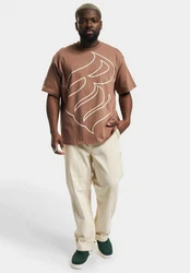 Rocawear T-Shirt Woodhaven Schwarz/Braun/Beige