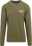 Mister Tee Rundhalspullover Cash Only Crewneck Dunkelgrün/Khaki/Grau