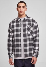 Langarmhemd Boxy Dark Checked Shirt