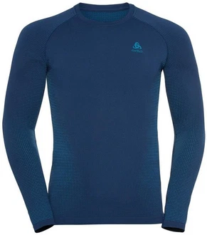 Odlo Longsleeve und Unterhemd Performance Warm Eco dunkel saphir (20828)