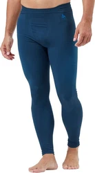 Odlo Lange Unterhose BL BOTTOM long PERFORMANCE WAR (60237) blau/flügelgrün/indigobuntin