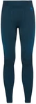 Odlo Lange Unterhose BL BOTTOM long PERFORMANCE WAR (60237) blau/flügelgrün/indigobuntin
