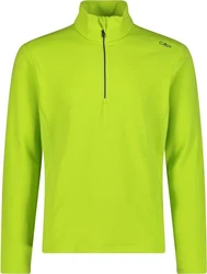 CMP Rollkragenshirt MAN SWEAT Grün/Neonfarben/Gelb