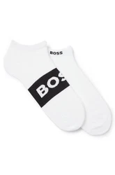 BOSS Businesssocken 2P AS Logo CC Beige/Schwarz/Weiß/Rosa