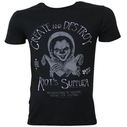 T-Shirt T-Shirt Yakuza YPS2917, G M, F schwarz