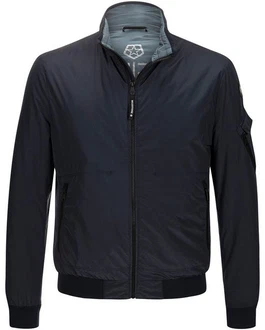 Milestone Blouson MS Albany Dunkelblau/Blau/Hellblau