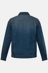 JP1880 Funktionsjacke Jeansjacke Blau/Dunkelblau