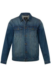 JP1880 Funktionsjacke Jeansjacke Blau/Dunkelblau