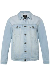 JP1880 Funktionsjacke Jeansjacke Hellblau/Blau