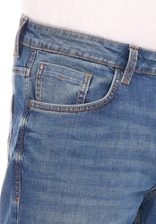TOM TAILOR Straight-Jeans Herren Jeanshose Marvin Regular Fit Denim Hose Blau/Hellblau
