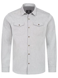Jeanshemd Herren Jeanshemd mit Brusttaschen H-339