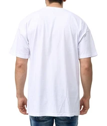 Denim House T-Shirt Oversize Herren mit lässigen Druck Weiß