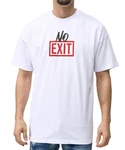 Denim House T-Shirt Oversize Herren mit lässigen Druck Weiß