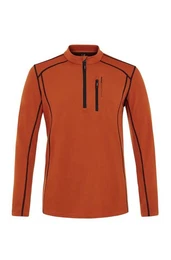 Rollkragenshirt PRTKURANO 1/4 zip top Umberorange