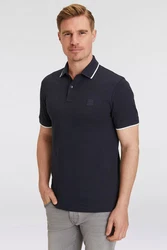 BOSS Shirt 'Passertip' Dunkelblau/Hellblau