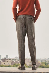 Next Stoffhose Relaxed Fit konische Hose 