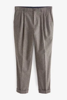 Next Stoffhose Relaxed Fit konische Hose