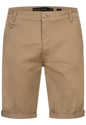 Indicode Chinoshorts Creel Beige/Khaki