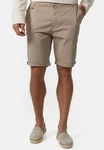 Indicode Chinoshorts Creel Beige/Khaki