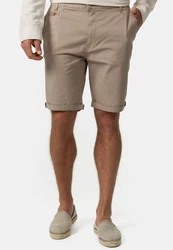 Indicode Chinoshorts Creel Beige/Khaki