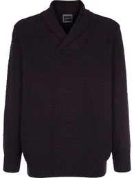 Strickpullover VILLIANO in zweifarbiger Optik
