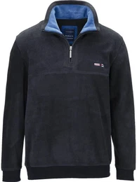 Fleecepullover FIORIVESTO mit elastischem Saum