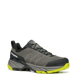 Scarpa M Rush Trail GTX Herren Laufschuh Hellgrau/Dunkelgrün/Grün/Dunkelgrau/Gelb/Grau