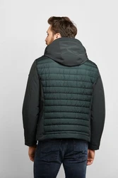 bugatti Langjacke Dunkelgrün/Grün