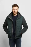 bugatti Langjacke Dunkelgrün/Grün
