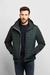 bugatti Langjacke Dunkelgrün/Grün