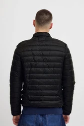 BLEND Jacke 'Romsey' (1-St) Schwarz/Dunkelrot/Grün/Dunkelgrün