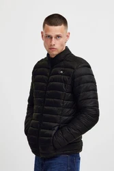 BLEND Jacke 'Romsey' (1-St) Schwarz/Dunkelrot/Grün/Dunkelgrün