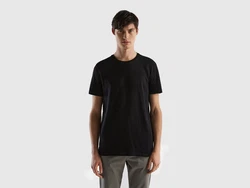 UNITED COLORS OF BENETTON T-Shirt Schwarz/Dunkelgrau