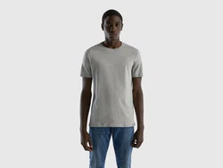 UNITED COLORS OF BENETTON T-Shirt Khaki/Grau/Hellgrau