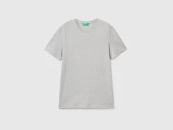 UNITED COLORS OF BENETTON T-Shirt Khaki/Grau/Hellgrau