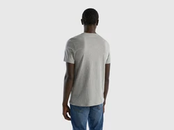 UNITED COLORS OF BENETTON T-Shirt Khaki/Grau/Hellgrau