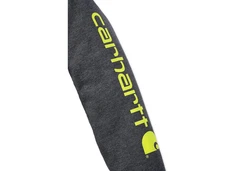 Carhartt Kapuzensweatshirt Logo Hooded Sweatshirt K288 Dunkelgrau