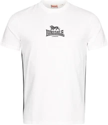 Lonsdale T-Shirt Shegra Weiß/Creme/Dunkelrot/Rot