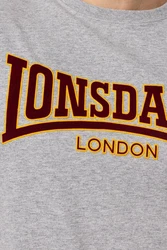 Lonsdale T-Shirt Classic Grau/Dunkelgrau