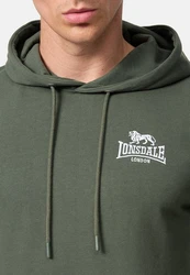 Lonsdale Kapuzenpullover Talmine Dunkelgrün/Grün/Khaki