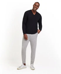 FALKE Strickpullover aus extrafeiner Lambswool 