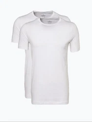 RAGMAN T-Shirt DP rundhals Body Fit Weiß/Grau/Creme