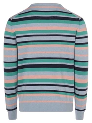 Andrew James Strickpullover Mischfarben/Blau/Hellblau