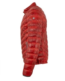 Lederjacke MSIseo - Herren Echtleder Lederjacke Lammnappa rot