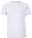 Fruit of the Loom Rundhalsshirt Iconic 195 Ringspun Premium T Grau/Hellblau/Lila
