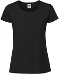 Fruit of the Loom Rundhalsshirt T Lady-fit Schwarz/Dunkelgrau/Grau