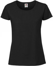 Rundhalsshirt Damen T-Shirt Ringspun Premium T Lady-fit