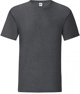 Fruit of the Loom Rundhalsshirt Iconic T Dunkelgrau/Grau/Hellgrau/Dunkelblau